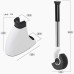 Magnetic Stainless Steel Toilet Brush and Caddy Holder Bathroom Kitchen Cleaning Set